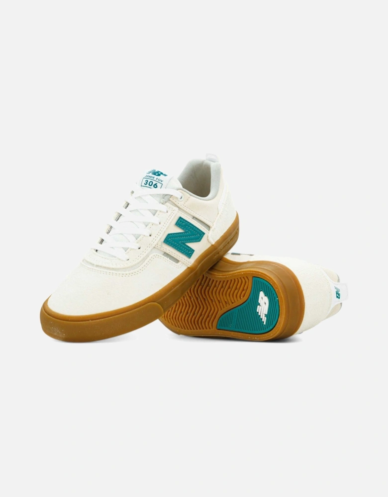 NM306 Jamie Foy Shoes - Sea Salt/Green