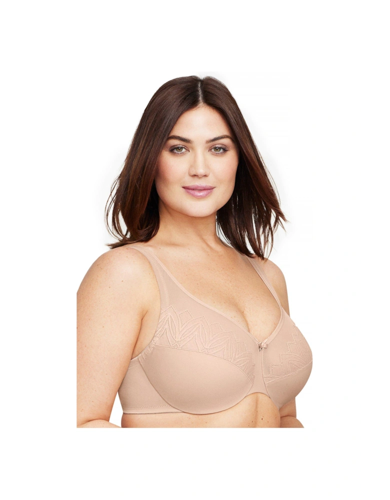 Wonderwire Minimizer Bra - Light Brown