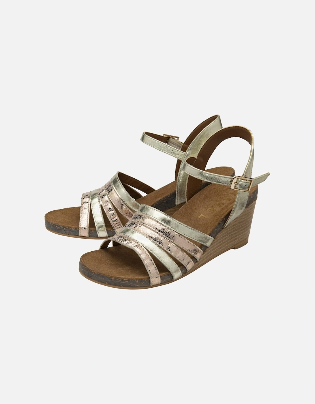 Findon Womens Wedge Sandals