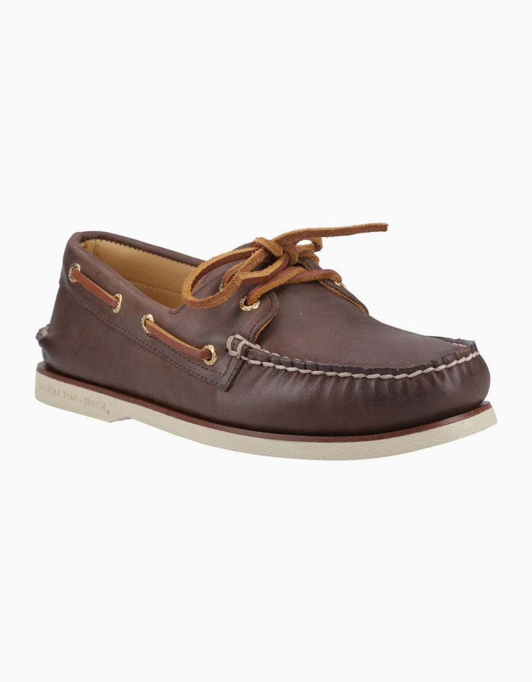 Sperry Topsider Men's Authentic Original Gold Cup Mens Boat Shoes - Brown - Size: 7