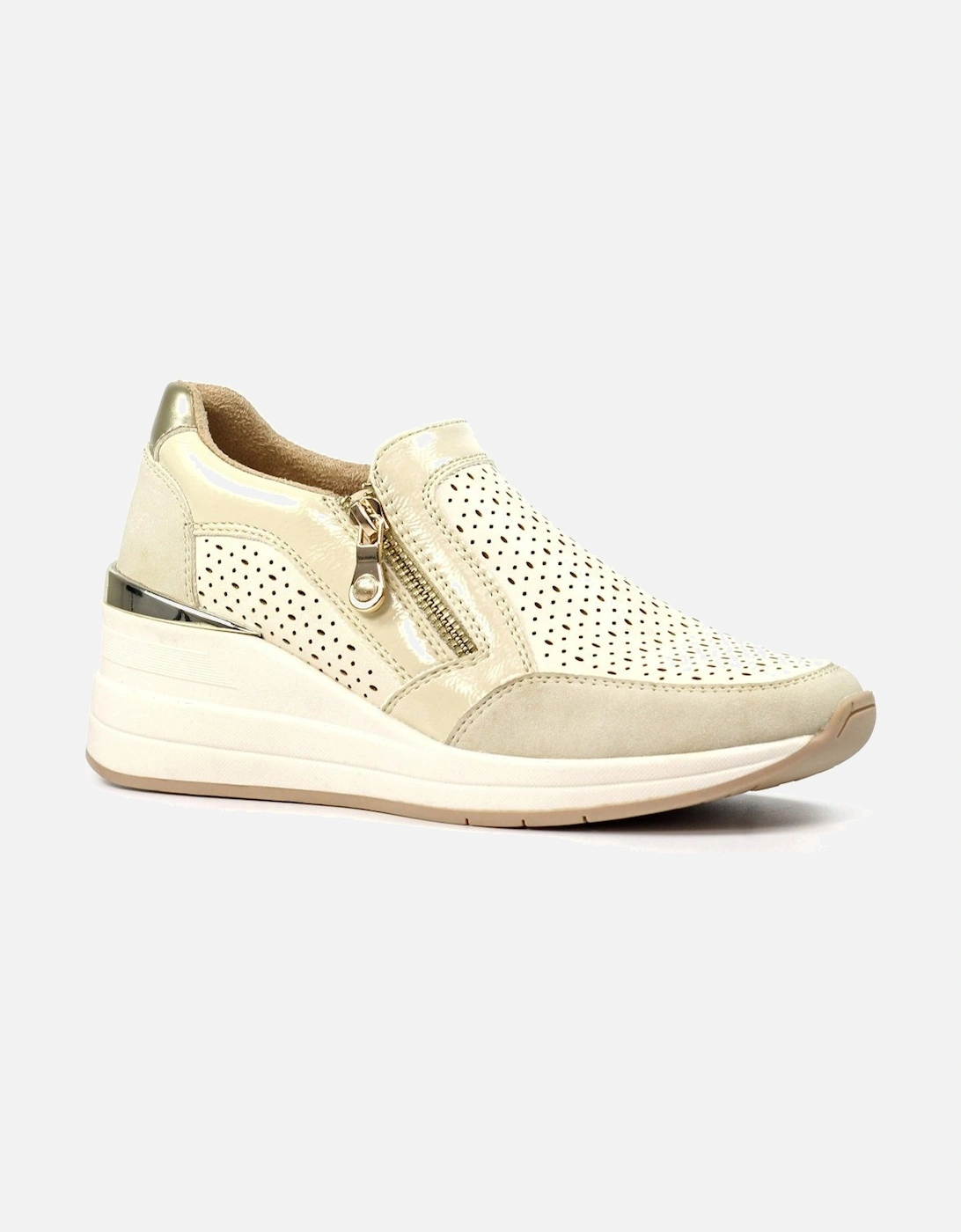 Aura Womens Wedge Trainers