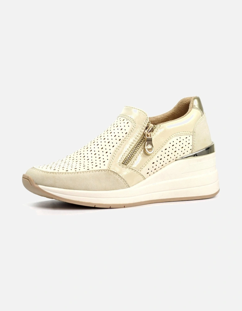 Aura Womens Wedge Trainers