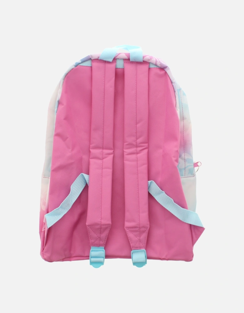 Childrens Character Backpack Padded Shoulder Straps and Angel pink