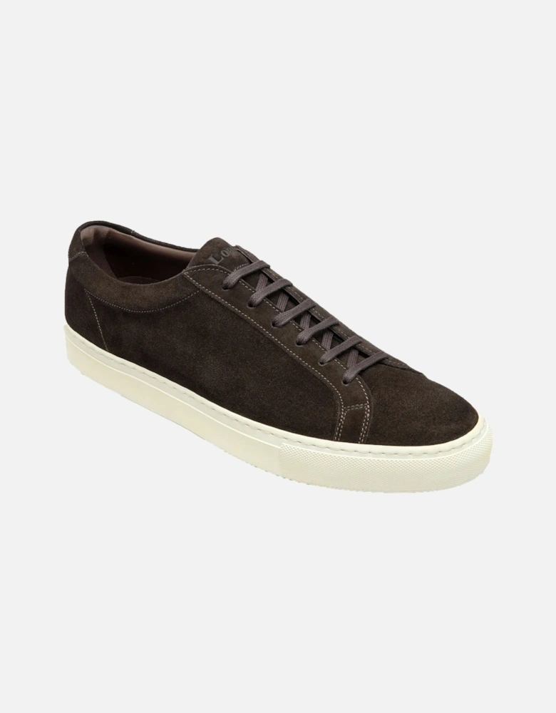 Sprint Casual Shoe Dark Brown Suede