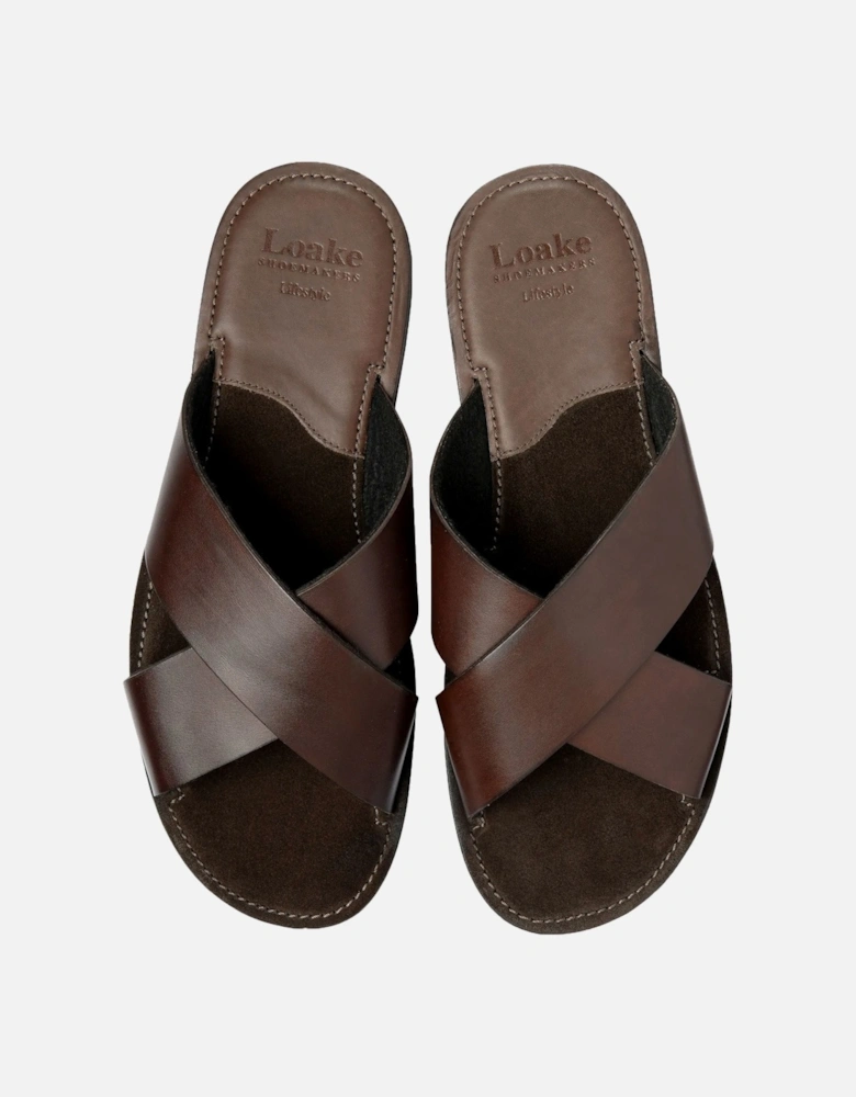 Gozo Sandal Dark Brown