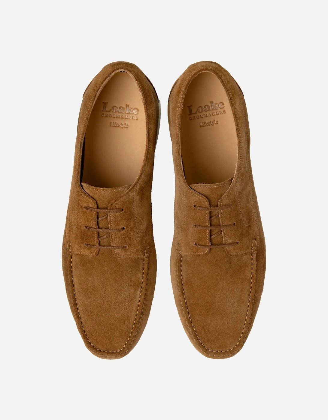 Sardinia Casual Shoe Chestnut Suede