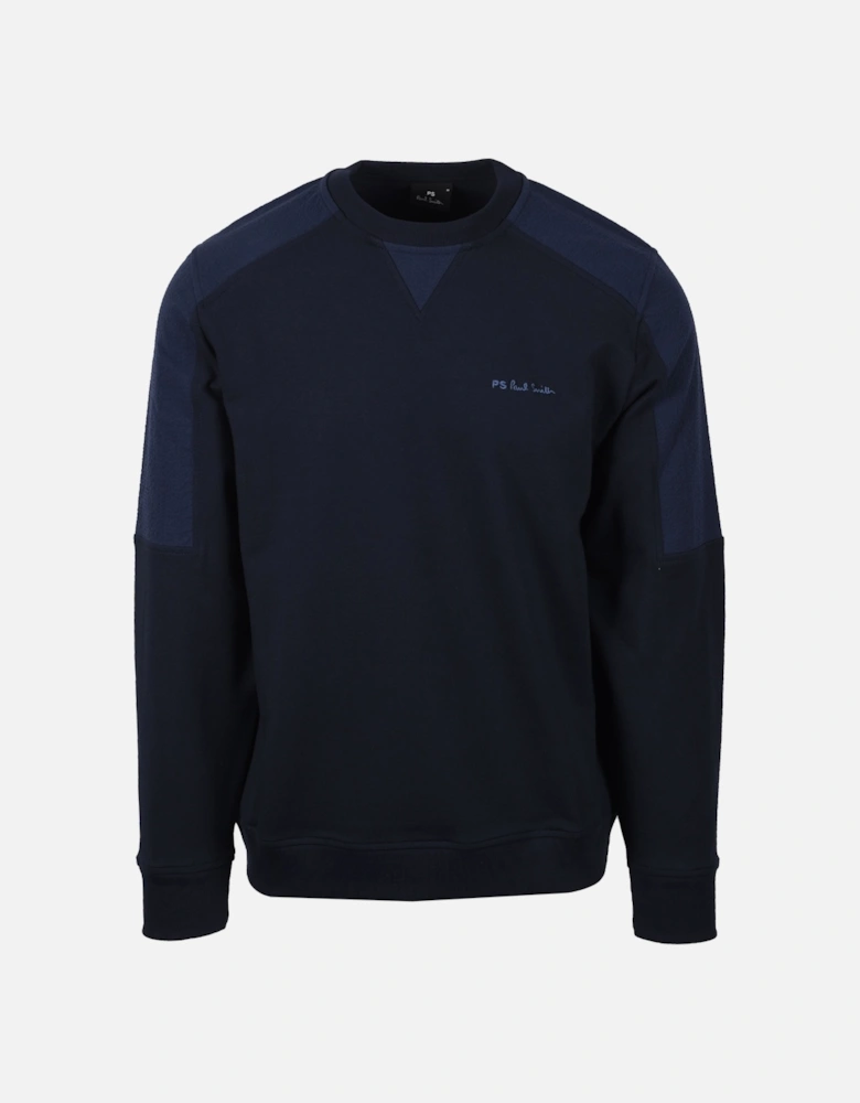 Reg Fit Sweatshirt Dark Navy