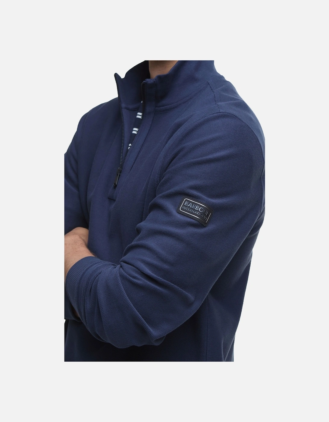 International Samuel Half Zip Sweatshirt Navy