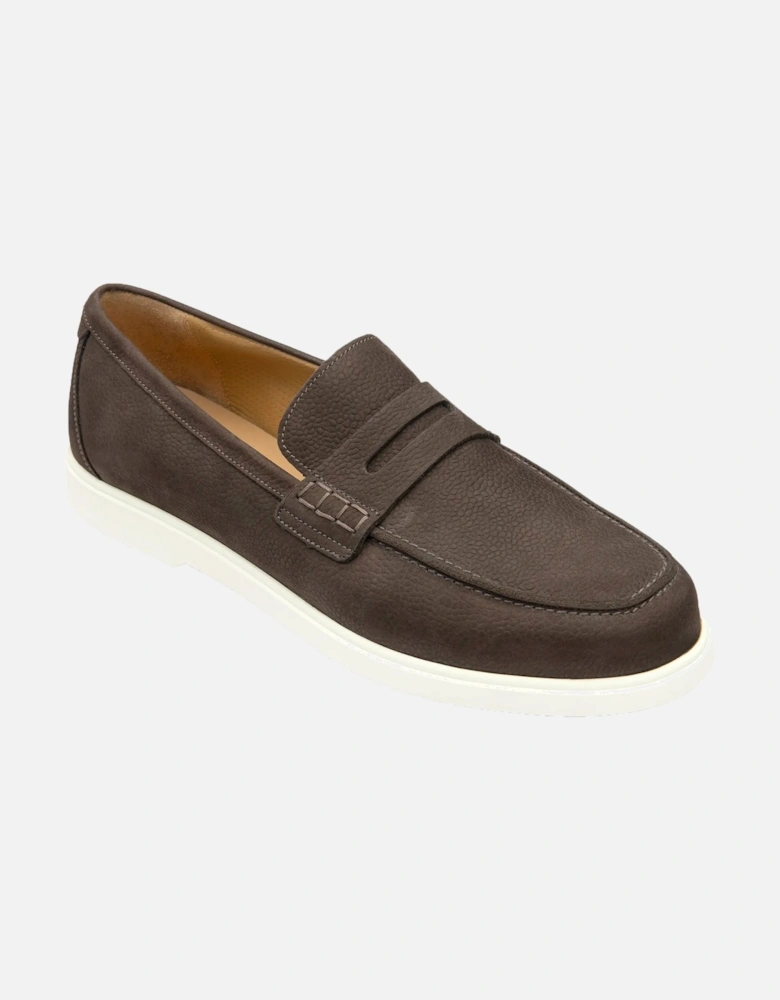 Como Casual Shoe Dark Brown Nubuck