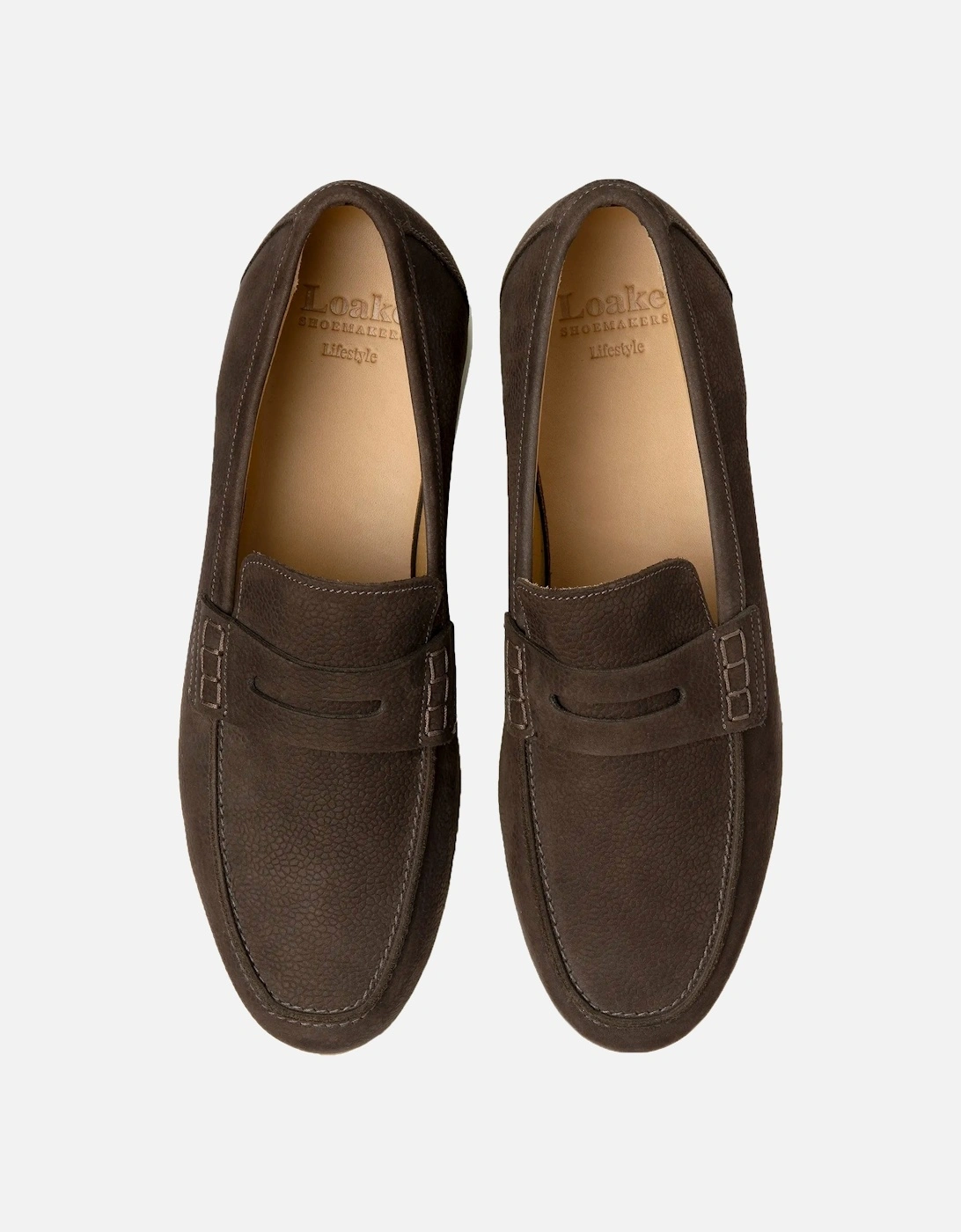 Como Casual Shoe Dark Brown Nubuck