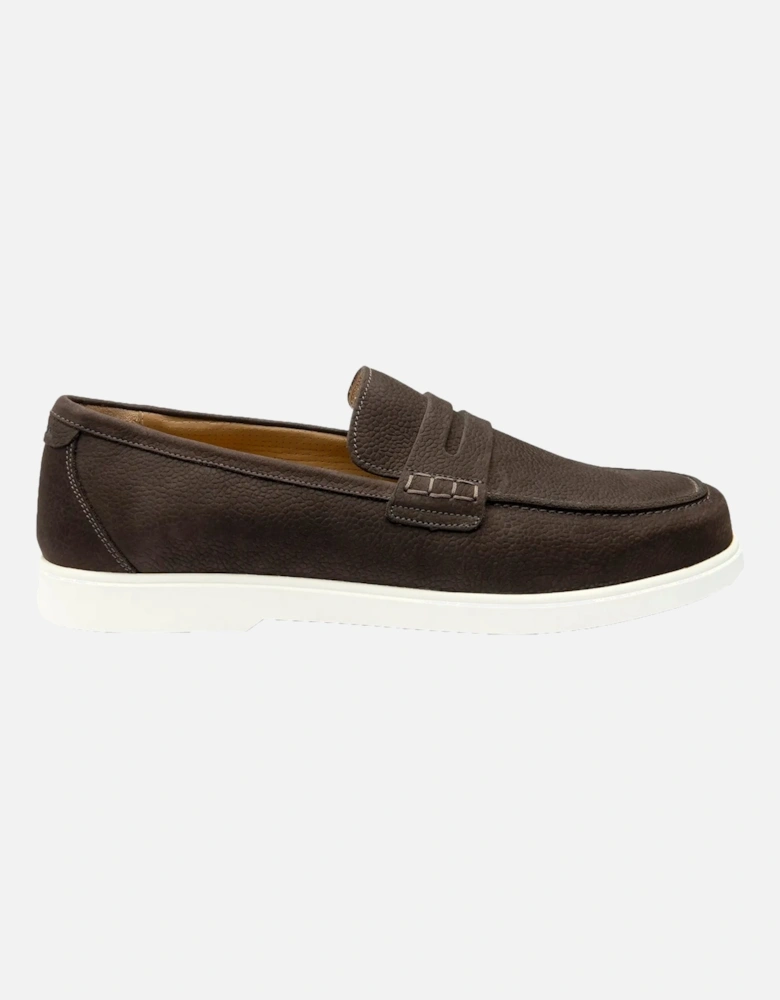 Como Casual Shoe Dark Brown Nubuck