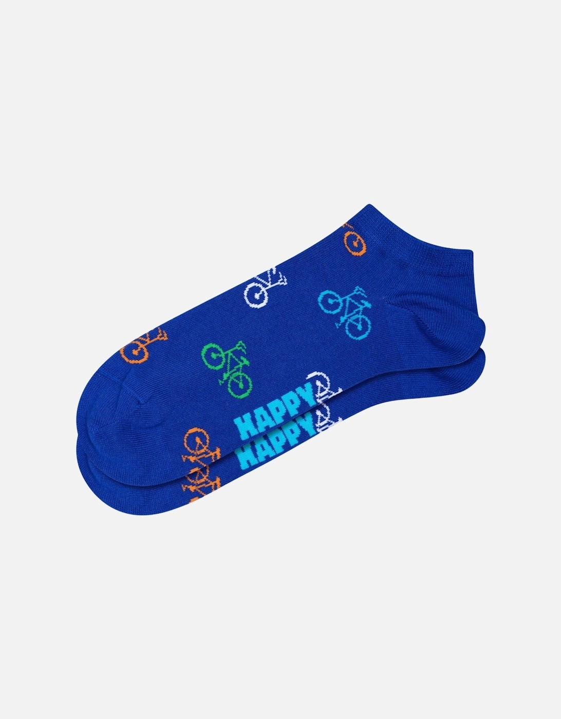 3-pack Bikes Low Socks, Blue