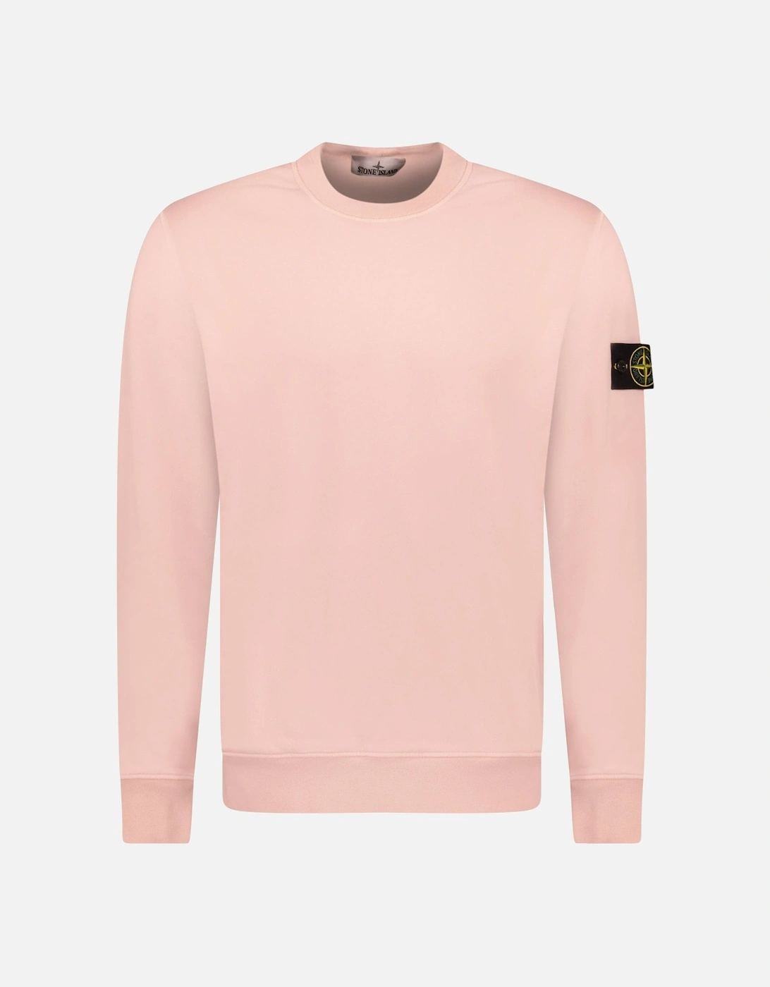 Ribbed Detailed Crewneck Sweatshirt Antique Rose, 5 of 4