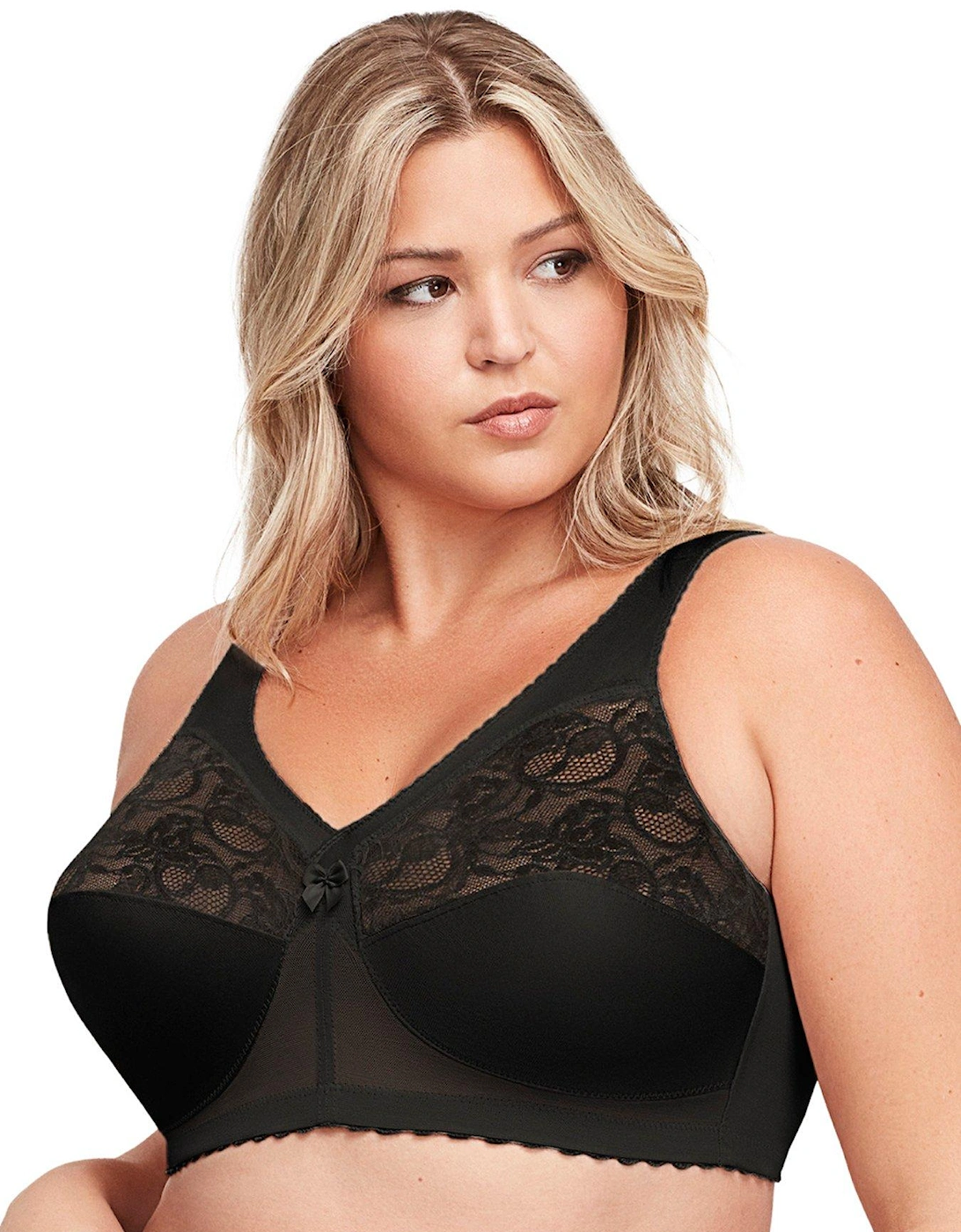 Magiclift Non Wire Original Support Bra - Black