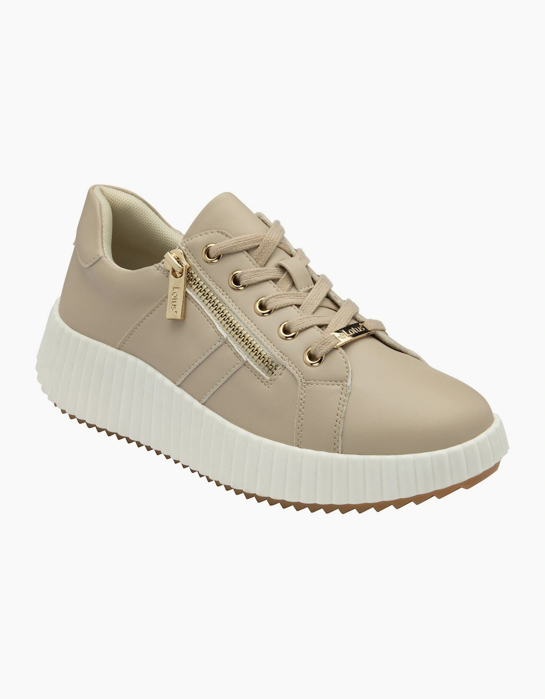 Lotus Women's Tan Kora Trainers - : 7 Size 7
