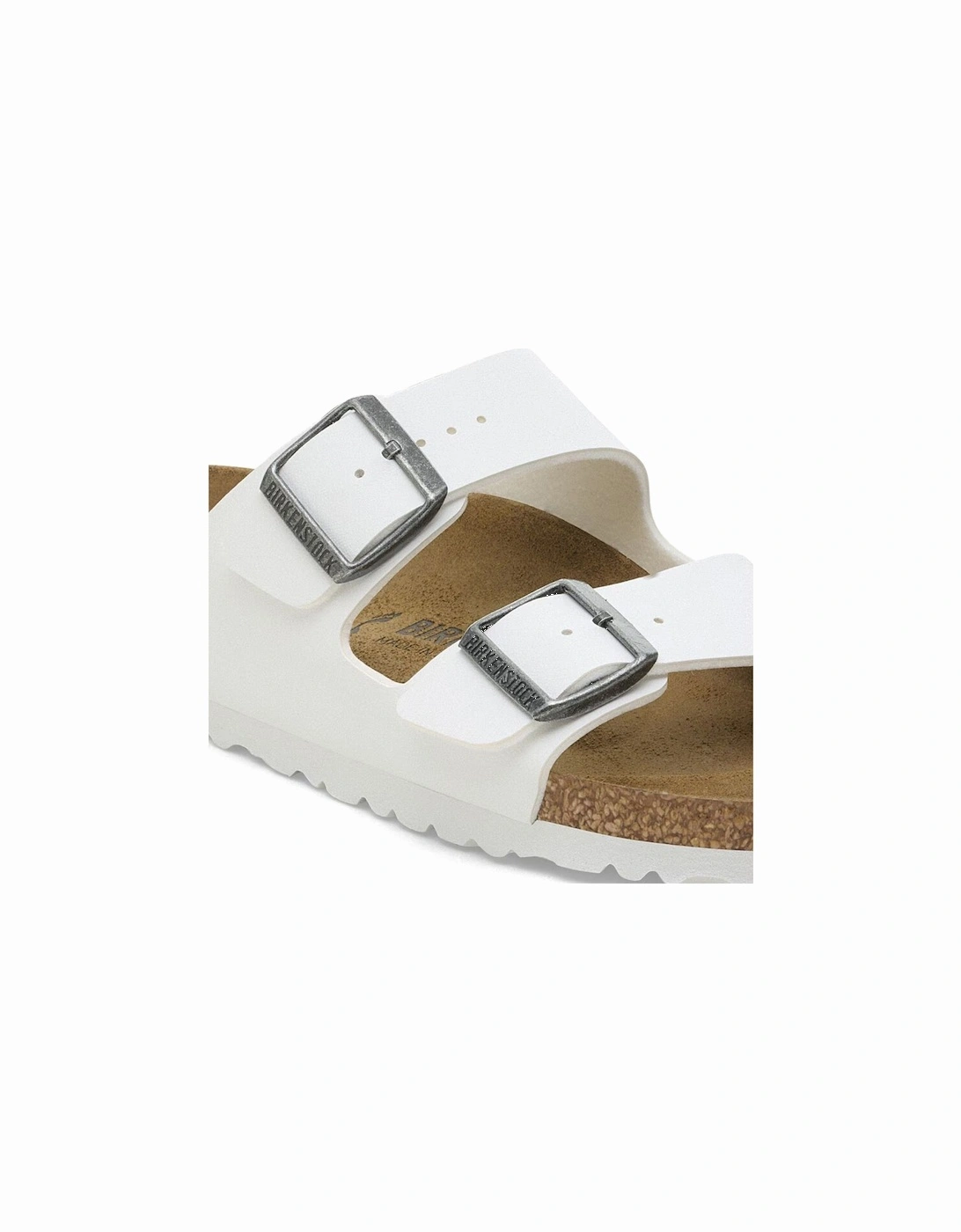 Birkenstock Women's Arizona Birko-Flor Regular Fit White