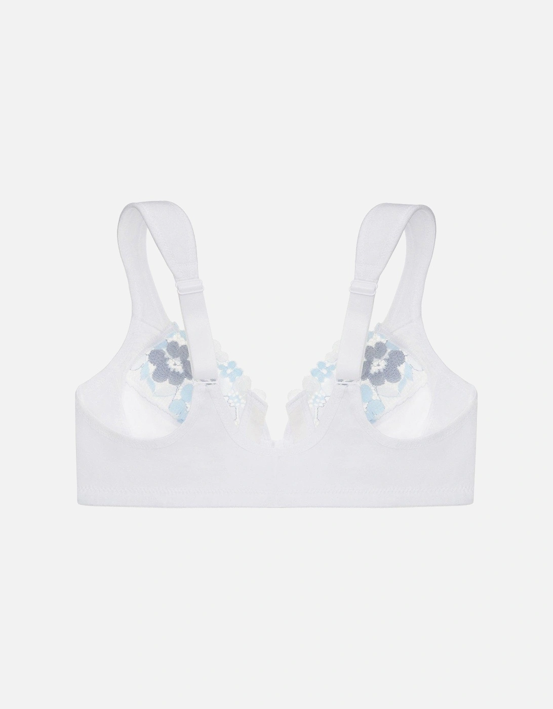 1241 Wonder Wire Front Closure Bra - White