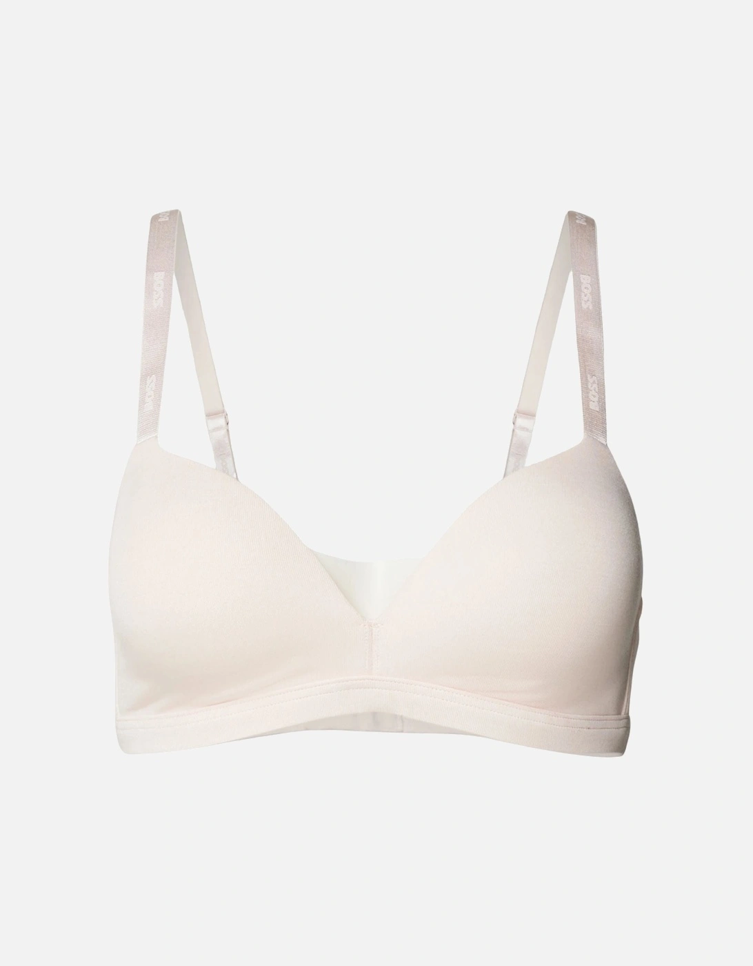 CI Logo Padded Triangle Bra, Light/Pastel Pink, 9 of 8