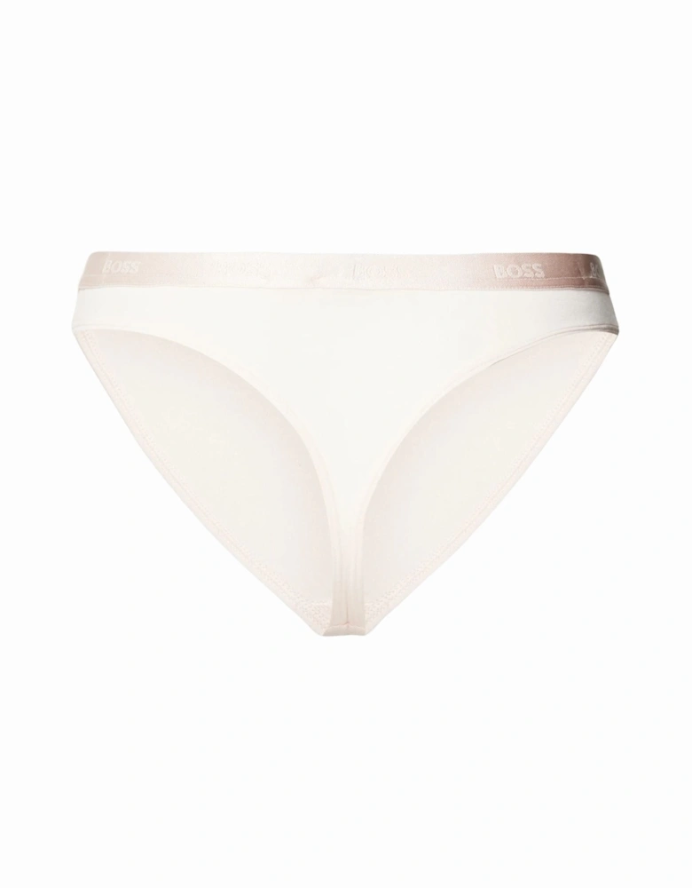 CI Logo Waistband Thong, Light/Pastel Pink