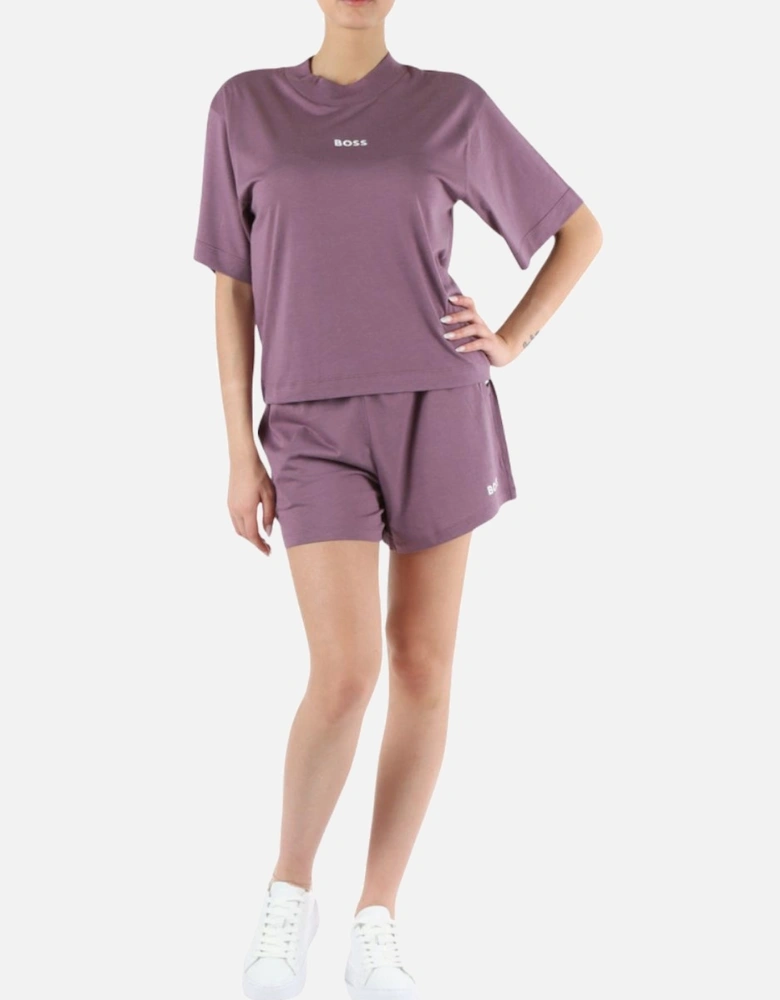 Bamboo Adeline Short Pyjama Set, Purple