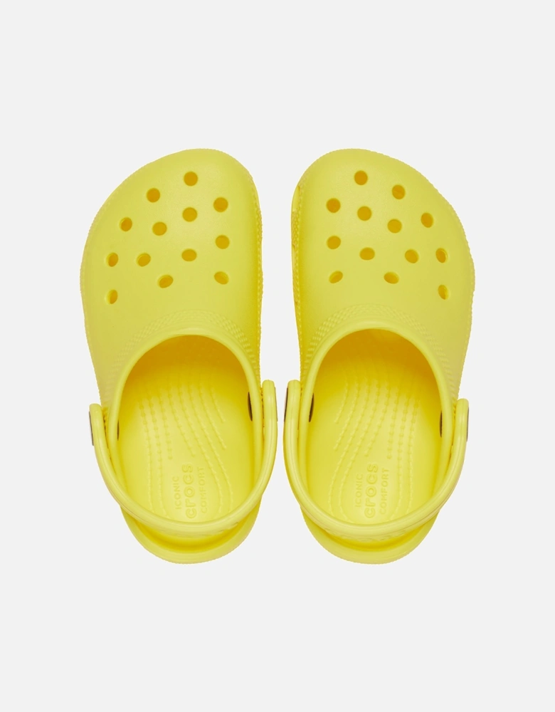 Toddler Classic Clog Cyber Yellow