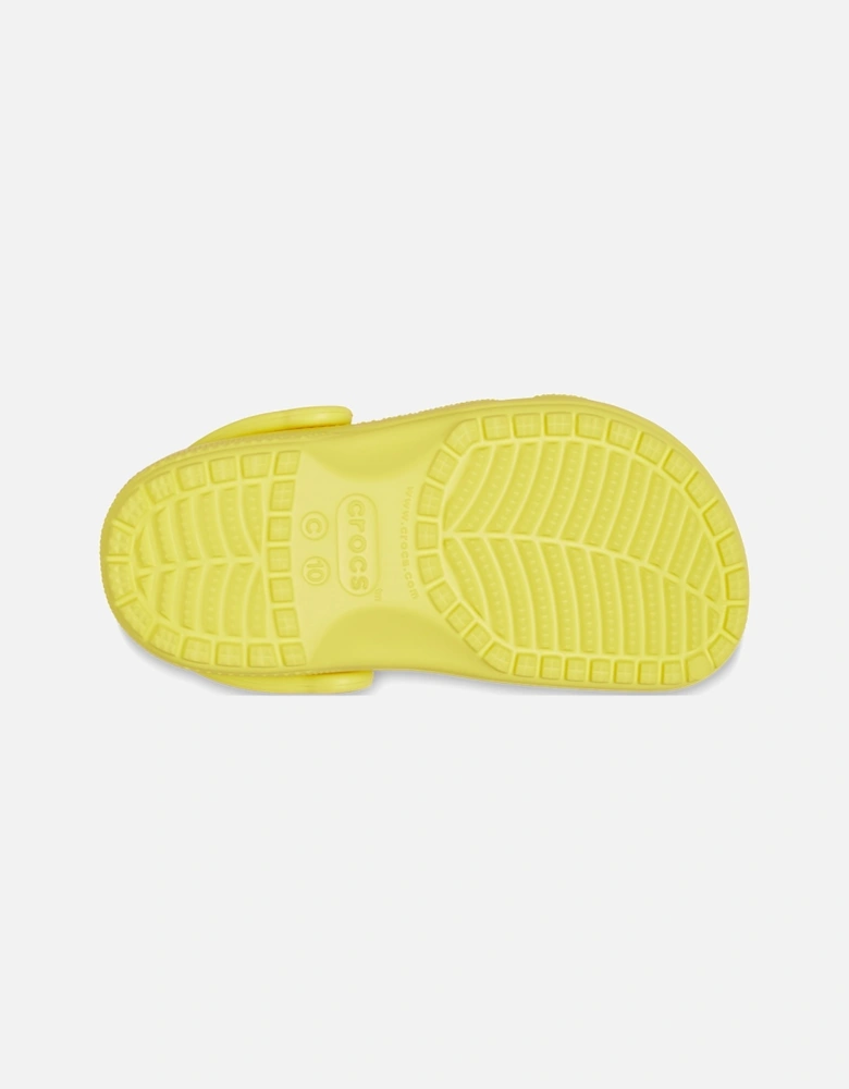 Toddler Classic Clog Cyber Yellow