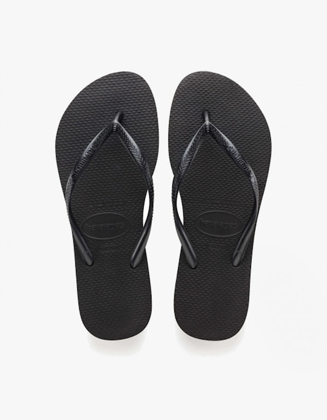 Havaianas Women's Black Hav Slim Flip Flops - : 6/6.5/7/7.5 Uk Size 6-7