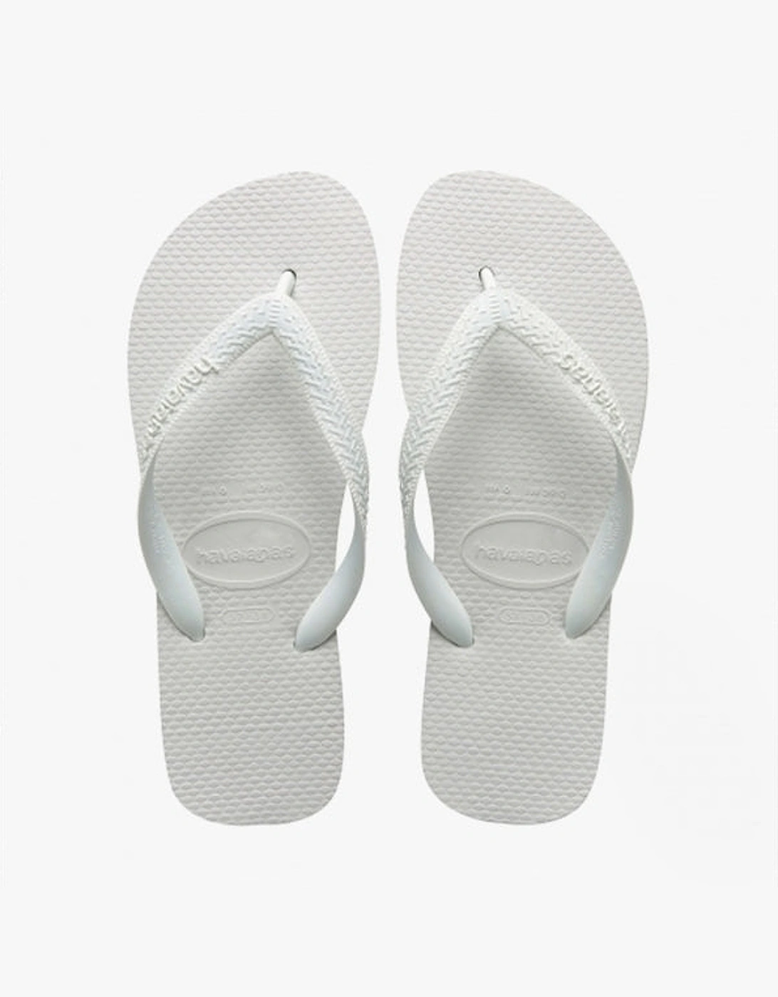 Havaianas Unisex White Hav Top Flip Flops - : 4/3.5/4.5/3/3/3.5/4 Uk Size 3-4