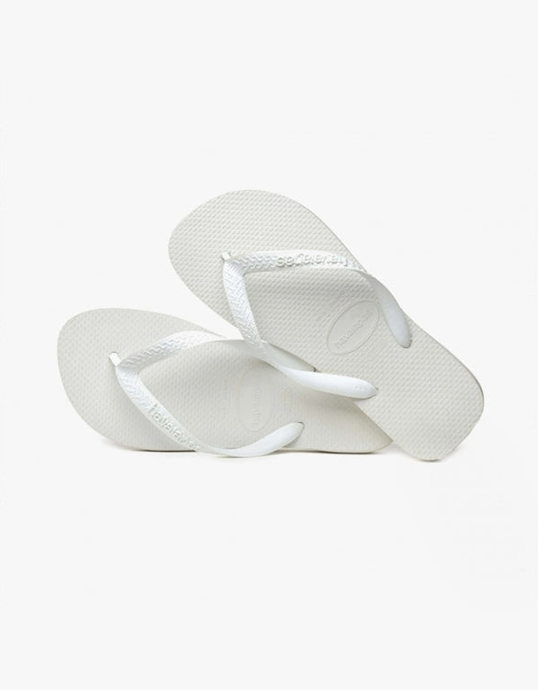 HAV TOP Unisex Flip Flops White