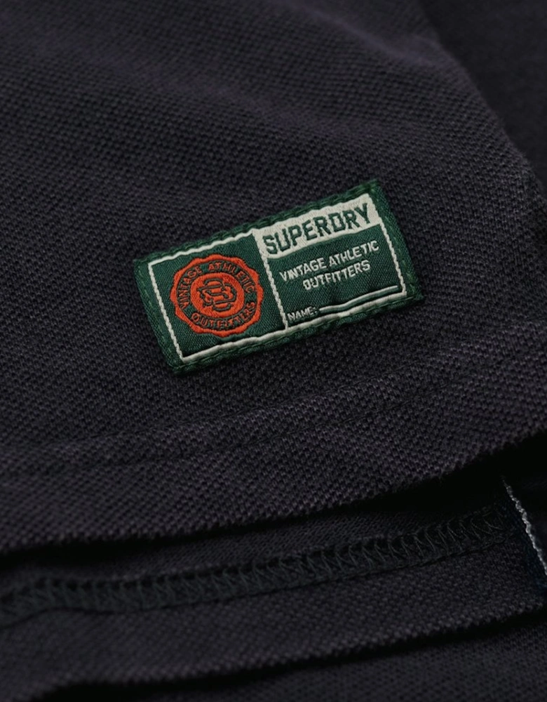 Men's Vintage Athletic Polo Eclipse Navy