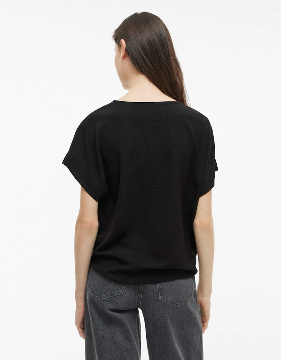 Josa Short Sleeve Top Black Beauty