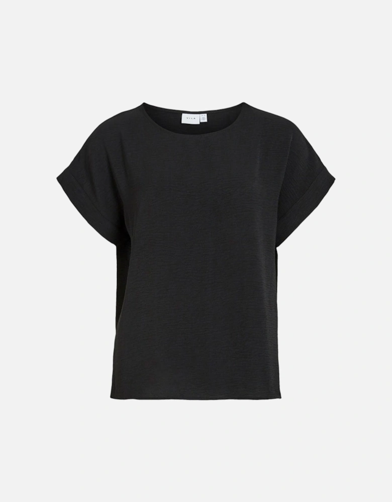 Josa Short Sleeve Top Black Beauty