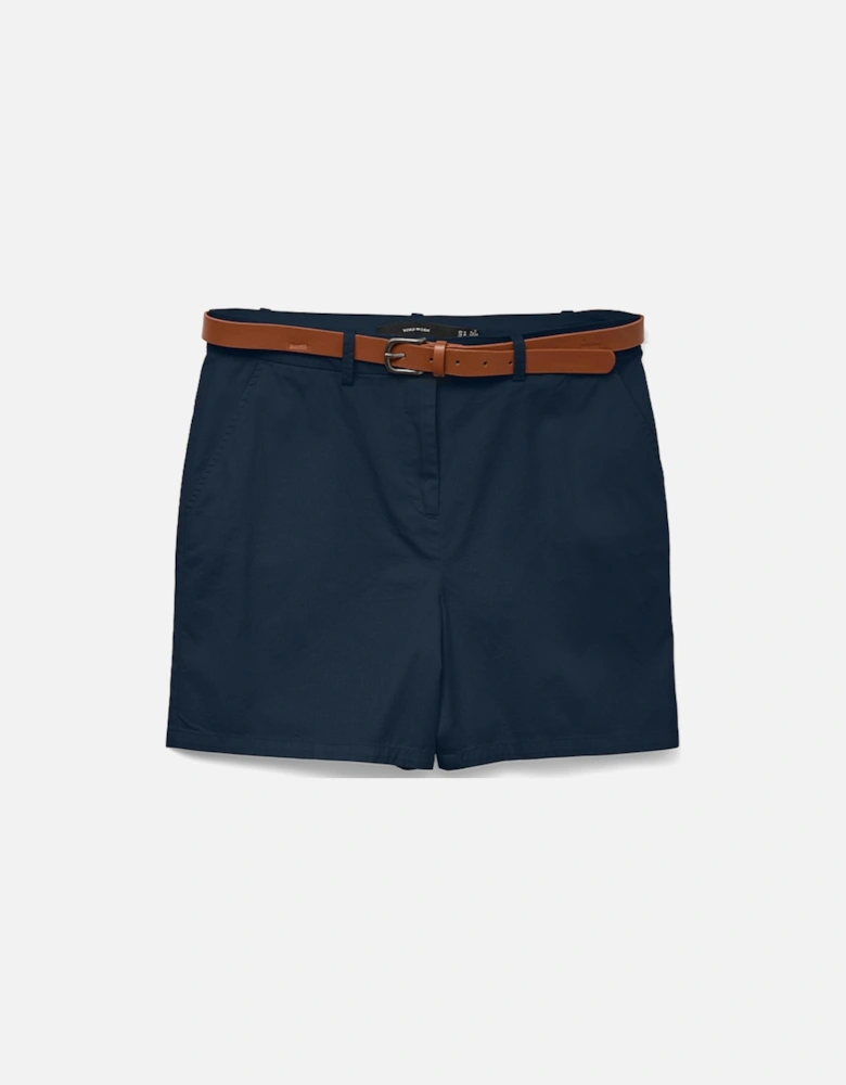 Federica Midweight Chino Shorts Navy Blazer