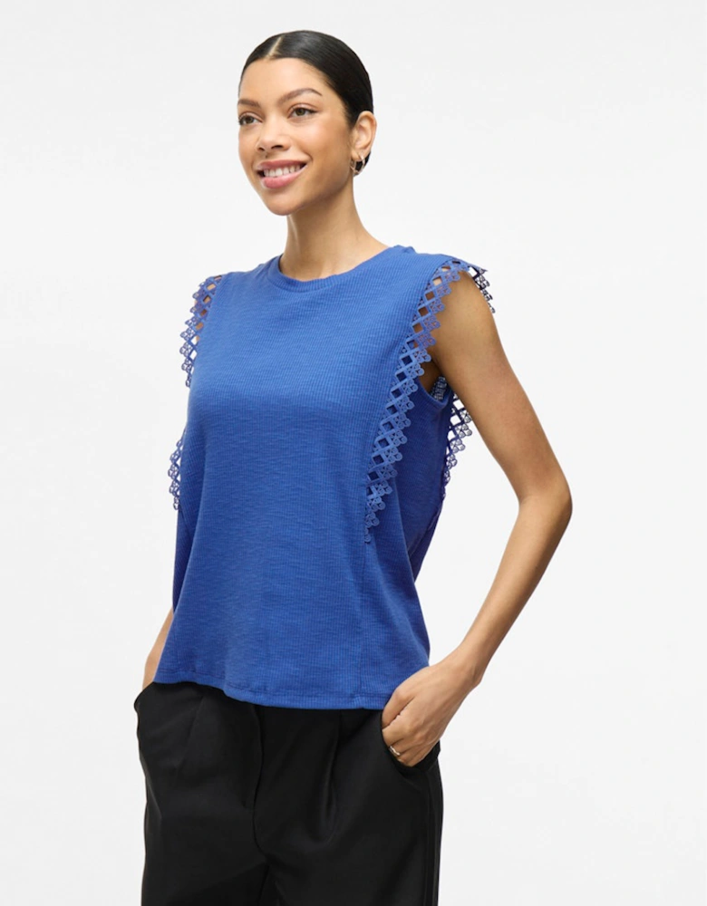 Women's Otessa O-neck Cap Sleeve Top Regatta