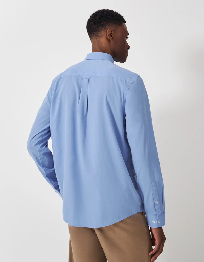 Men's Plain Poplin Heritage Sky Blue