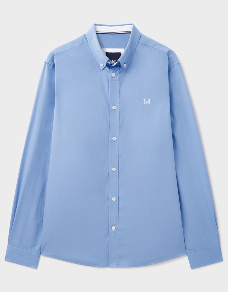 Men's Plain Poplin Heritage Sky Blue