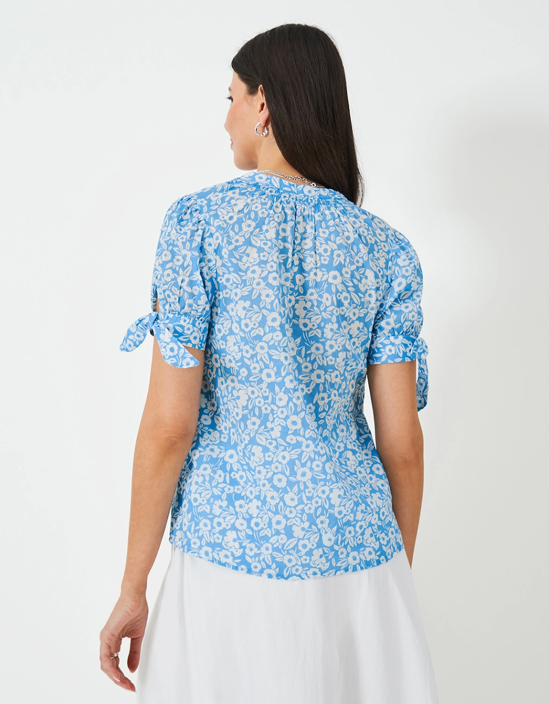 Women's Lucis Blouse Nicola Print Dusk Blue