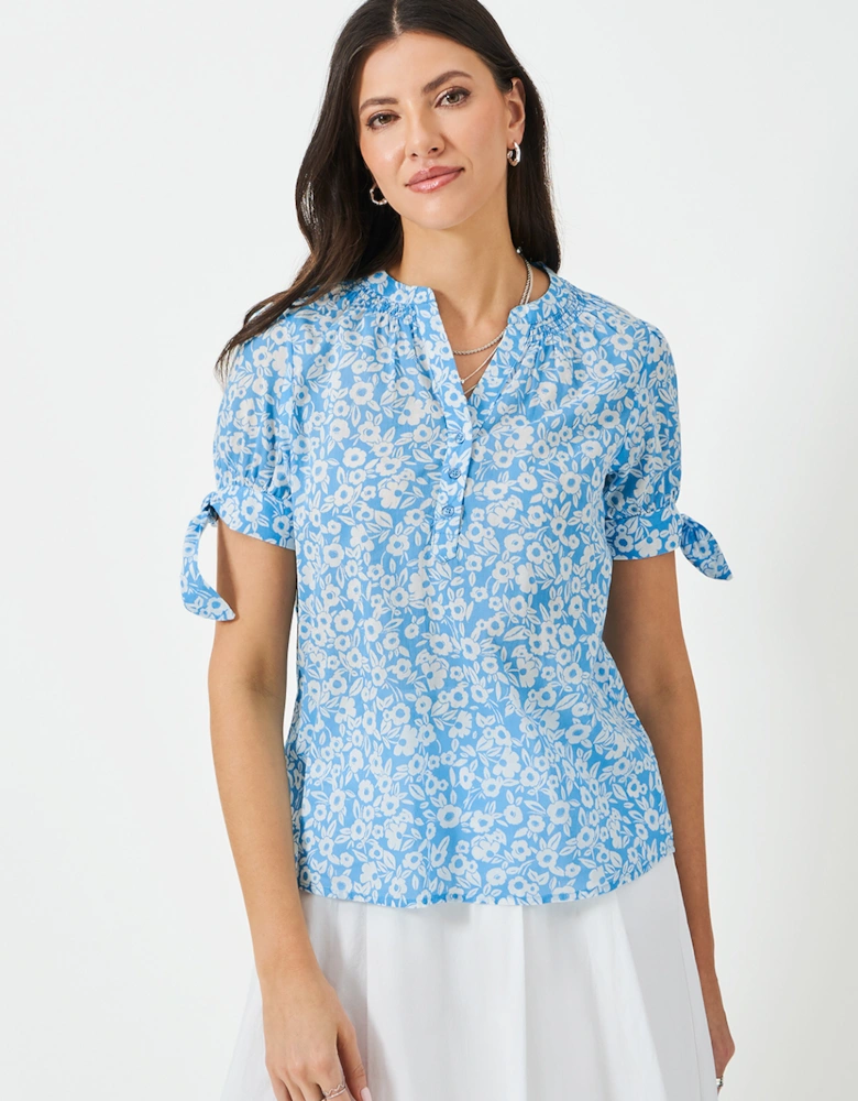 Women's Lucis Blouse Nicola Print Dusk Blue