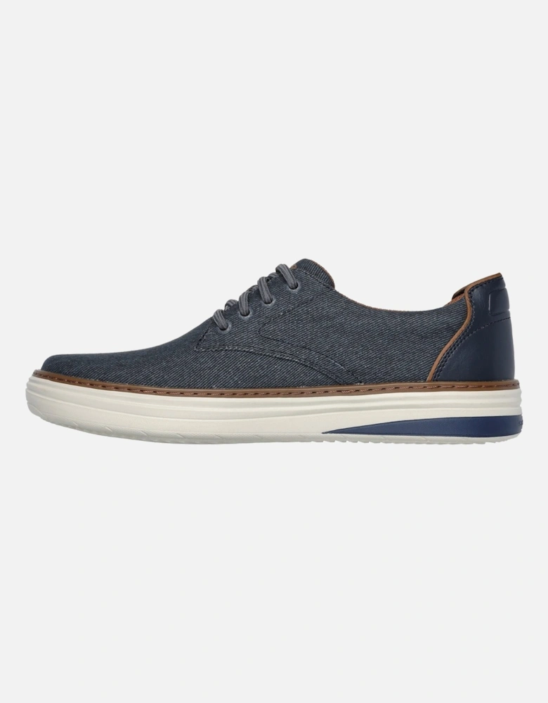 Hyland - Ratner Cotton Men's Navy Lace-Up Shoes