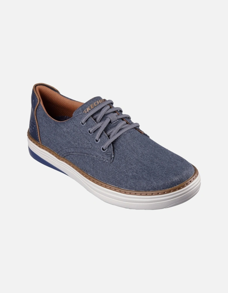 Hyland - Ratner Cotton Men's Navy Lace-Up Shoes