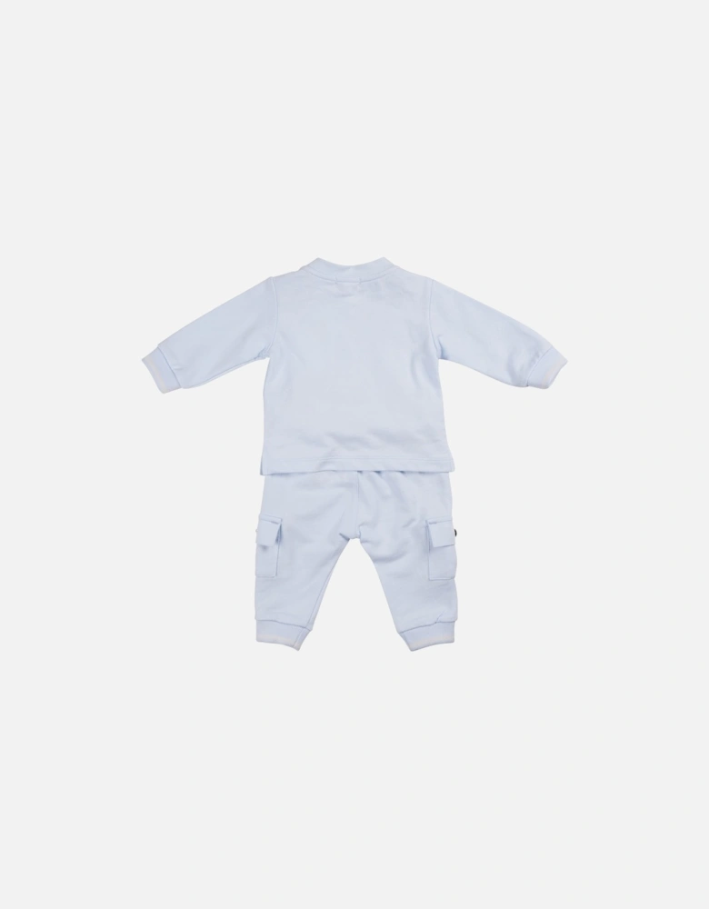 Boys Pale Blue Tracksuit