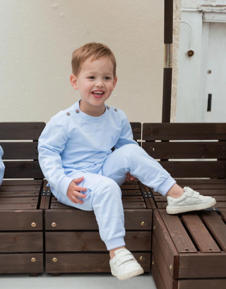 Boys Pale Blue Tracksuit