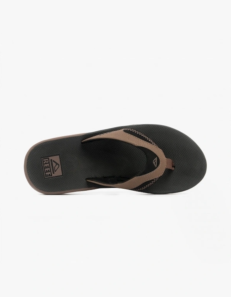 FANNING Mens Sandals Black/Tan