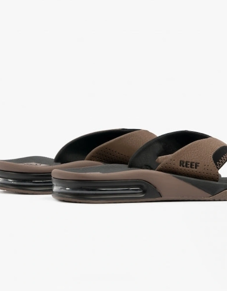 FANNING Mens Sandals Black/Tan