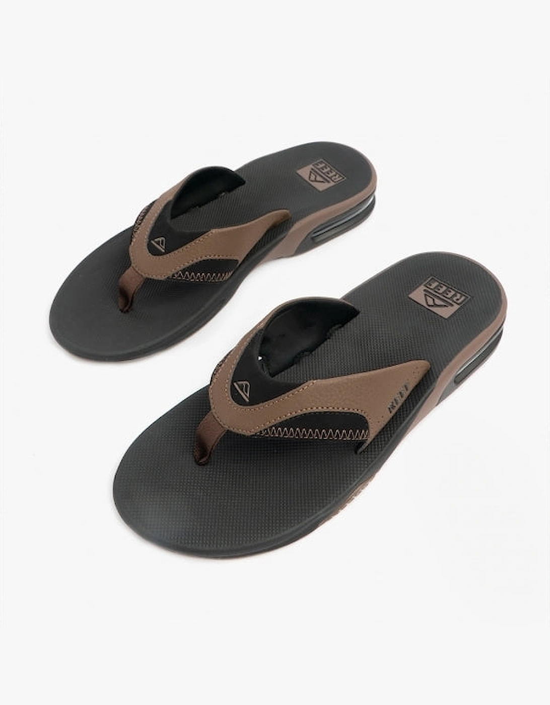 FANNING Mens Sandals Black/Tan