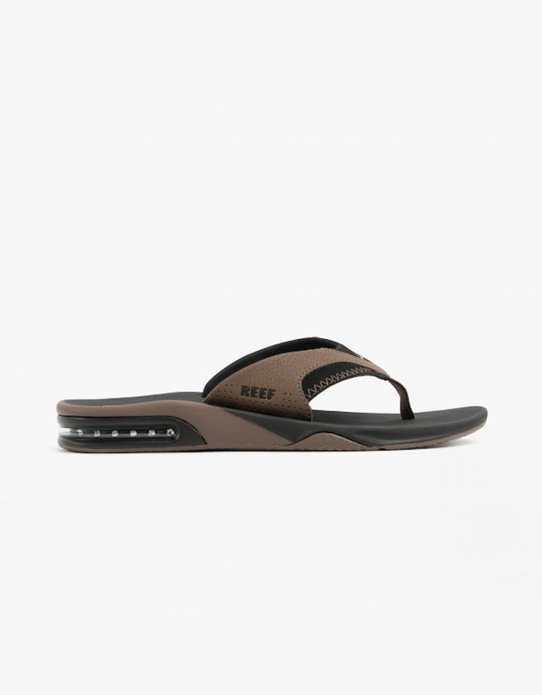 FANNING Mens Sandals Black/Tan