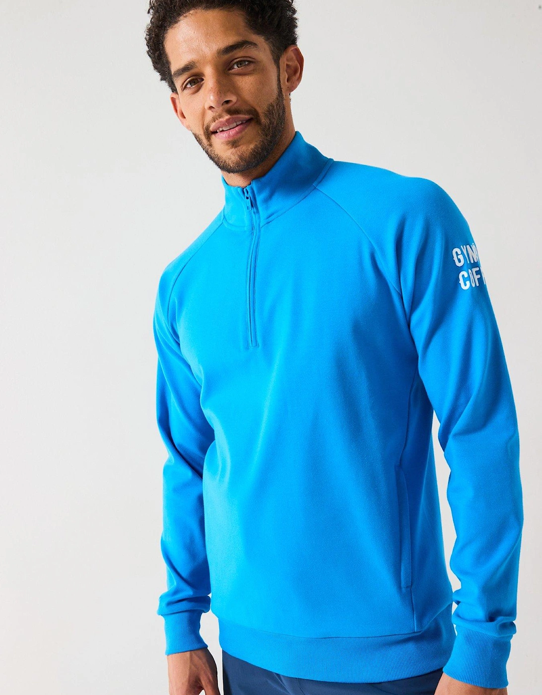 Men's Training Chill Half Zip - Blue, 5 of 4