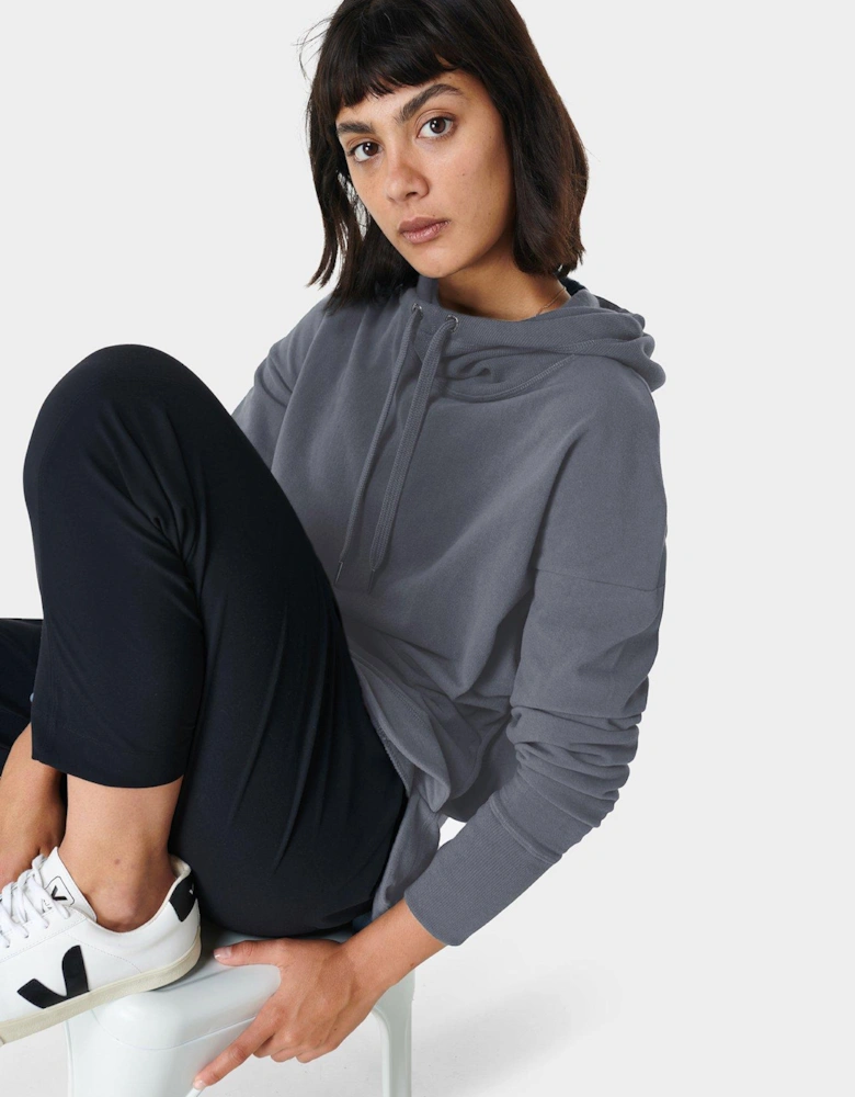 Womens Training Escape Luxe Fleece Hoody