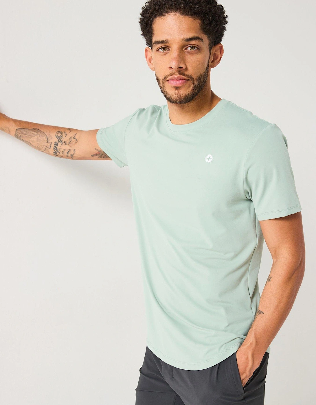 Men's Training Tee - Green, 6 of 5