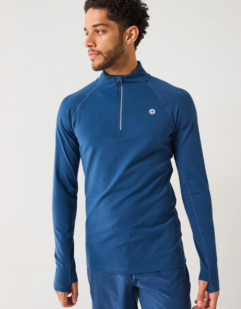 Men's Training Relentless 1/4 Zip - Blue